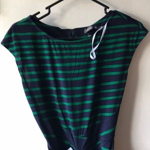 El Corte Ingles Blue/Green Dress NWT Size Small